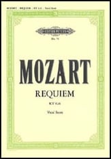 Requiem SATB Choral Score cover